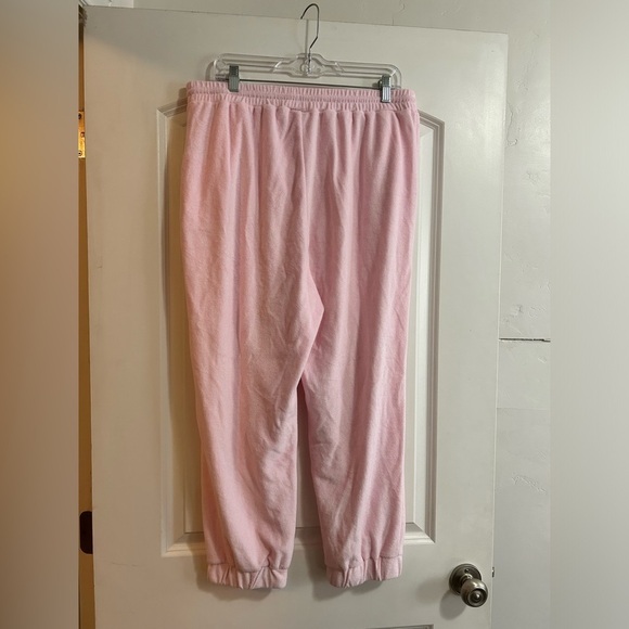STONEY CLOVER LANE x TARGET PINK JOGGER SWEATPANTS SIZE LARGE L - Picture 5 of 8